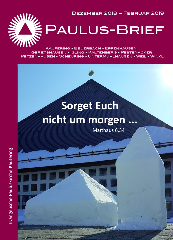 Paulusbrief Dezember 2018-Februar 2019