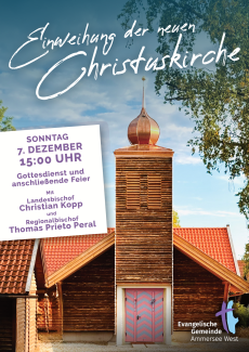 Plakat Christuskirche Utting